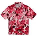 Kansas City Chiefs Hawaiian Shirt - Hibiscus Arrangement | Moonbestprint
