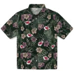 Kansas City Chiefs Hawaiian Shirt - Hibiscus Leaves Pattern | Moonbestprint