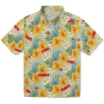 Kansas City Chiefs Hawaiian Shirt - Hibiscus Mood | Moonbestprint