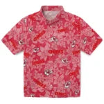 Kansas City Chiefs Hawaiian Shirt - Hibiscus Oasis | Moonbestprint