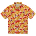 Kansas City Chiefs Hawaiian Shirt - Hibiscus Tropics | Moonbestprint