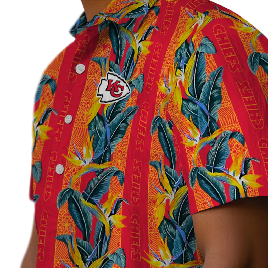 Kansas City Chiefs Hawaiian Shirt - Paradise Vines | Moonbestprint