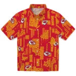 Kansas City Chiefs Hawaiian Shirt - Turtle Lines | Moonbestprint