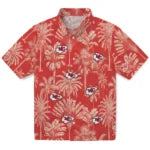 Kansas City Chiefs Hawaiian Shirt - Vintage Palm Tree | Moonbestprint