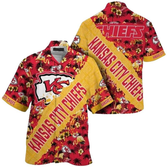 Kansas City Chiefs Unisex Graphic Printed Hawaiian Shirt Island Fiesta - Moonbestprint