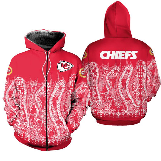 Kansas City Chiefs Limited Edition Zip Hoodie Size S-5xl New013110 - Moonbestprint