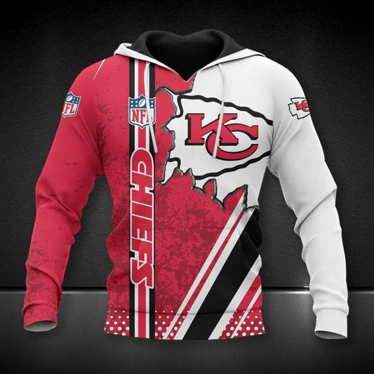 Kansas City Chiefs NFL3D All Over Print Hoodie -Moonbestprint