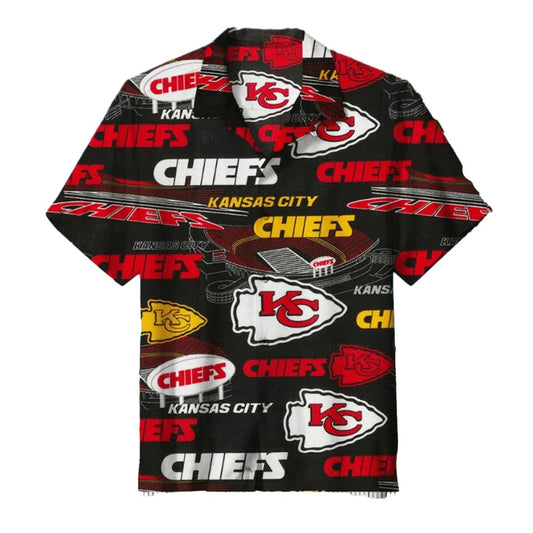 Kansas City Chiefs Aloha Hawaiian Shirt Unisex Graphic Tee - Moonbestprint