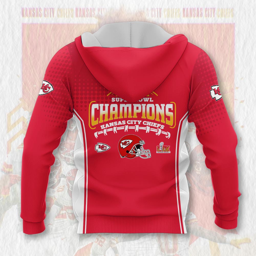 Kansas City Chiefs Super Bowl Champions LIX 2025 Polo Shirt - Moonbestprint