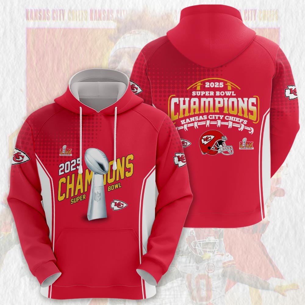 Kansas City Chiefs Super Bowl Champions LIX 2025 Polo Shirt - Moonbestprint