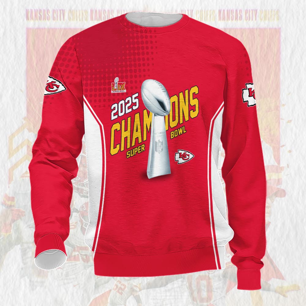 Kansas City Chiefs Super Bowl Champions LIX 2025 Polo Shirt - Moonbestprint