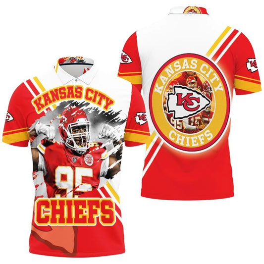 Kansas City Chiefs Defensive Dominance Polo Shirt - Moonbestprint
