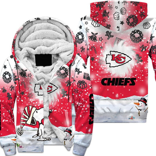 Kansas City Chiefs Xmas Snp Hoodie Zip Up Hoodie Nla028810 - Moonbestprint