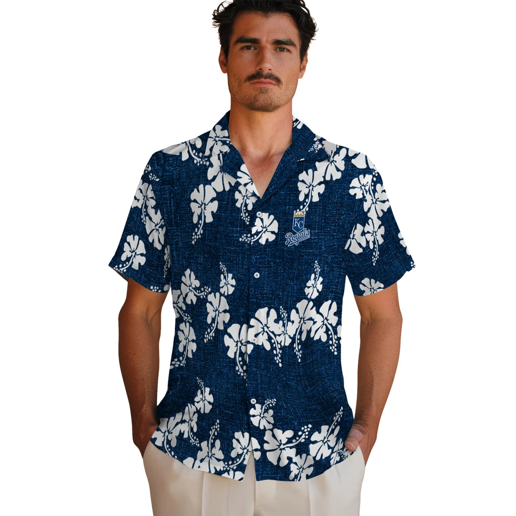 Kansas City Royals Hawaiian Shirt - 50th State Flower | Moonbestprint