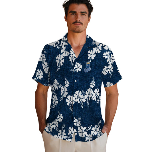 Kansas City Royals Hawaiian Shirt - 50th State Flower | Moonbestprint