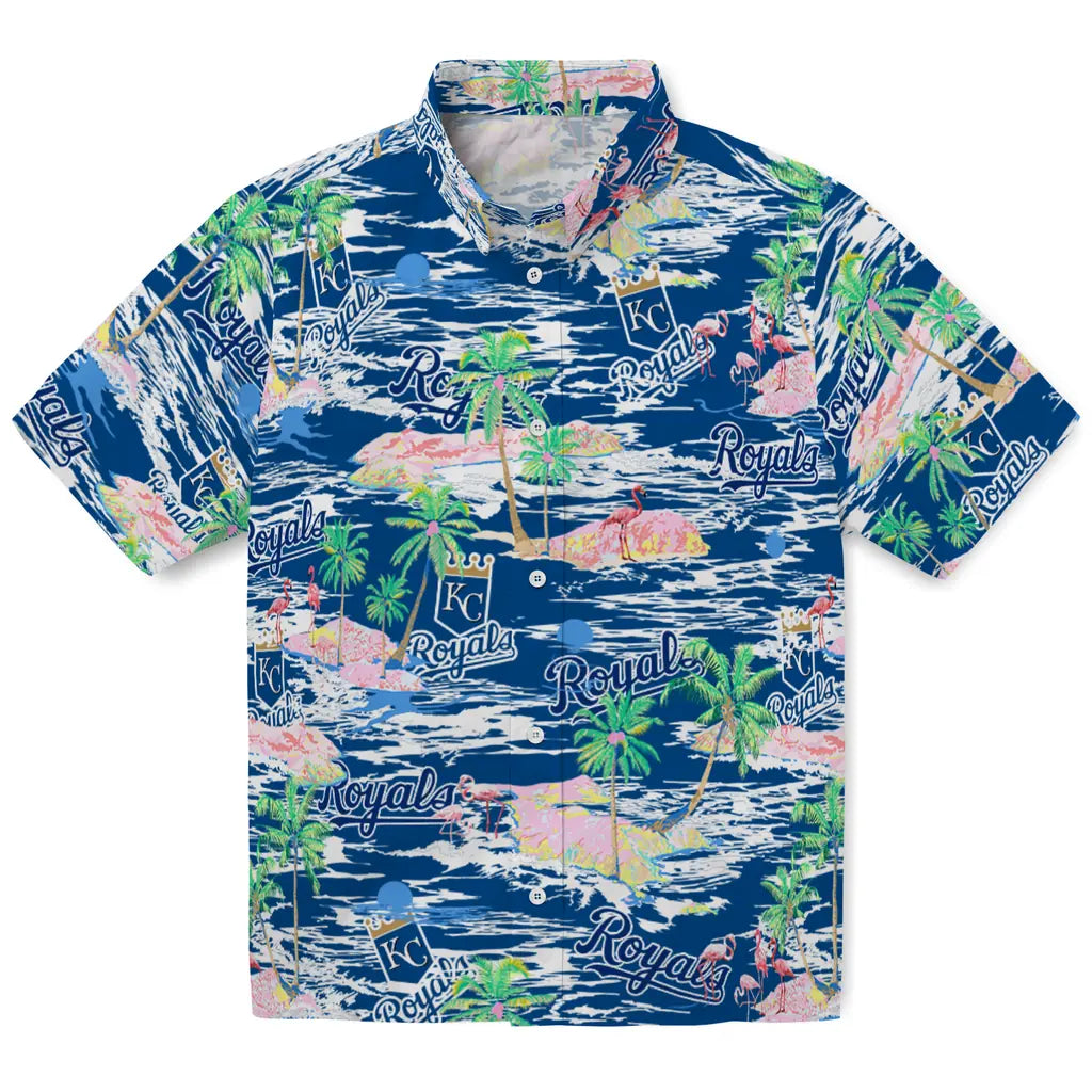 Kansas City Royals Flamingo Retreat 2026 Hawaiian Shirt – Moonbestprint