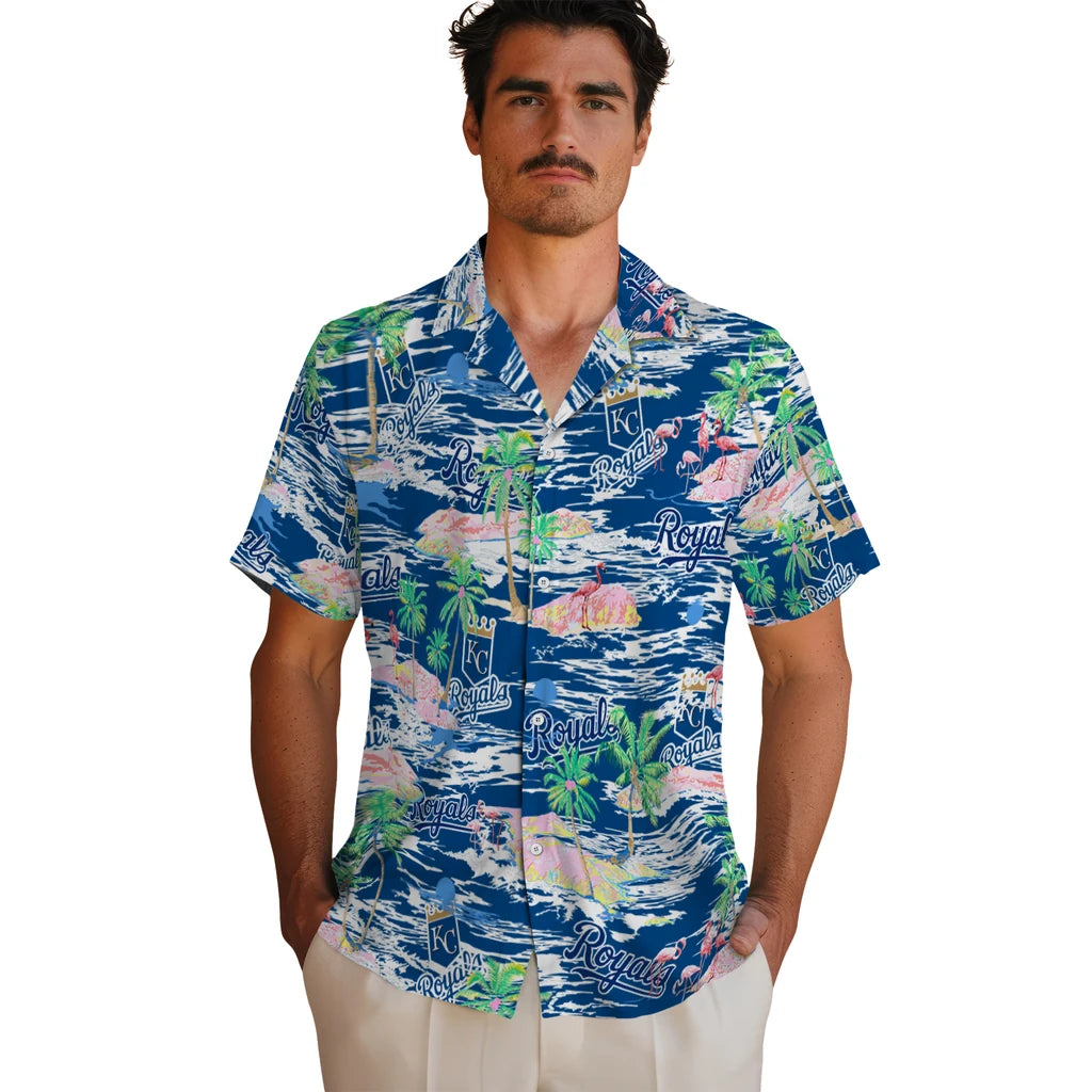 Kansas City Royals Flamingo Retreat 2026 Hawaiian Shirt – Moonbestprint