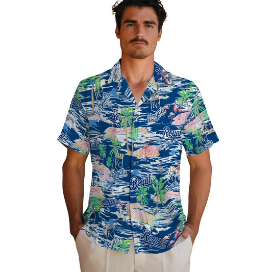 Kansas City Royals Flamingo Retreat 2026 Hawaiian Shirt – Moonbestprint