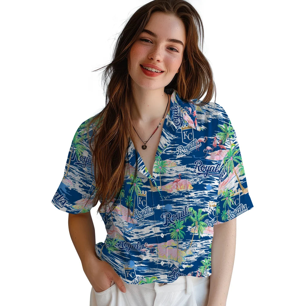 Kansas City Royals Flamingo Retreat 2026 Hawaiian Shirt – Moonbestprint
