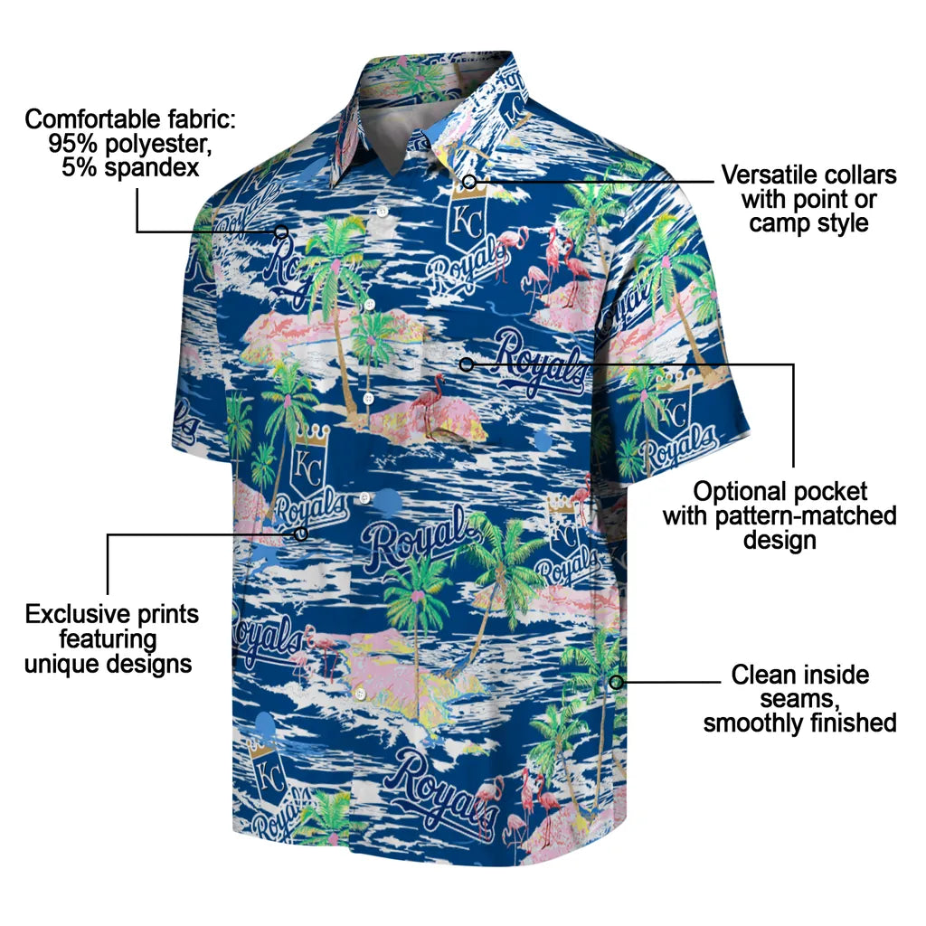 Kansas City Royals Flamingo Retreat 2026 Hawaiian Shirt – Moonbestprint