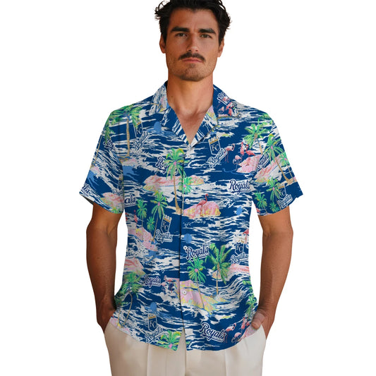 Kansas City Royals Hawaiian Shirt - Hawaii Island | Moonbestprint