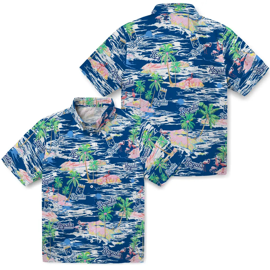 Kansas City Royals Hawaiian Shirt - Hawaii Island | Moonbestprint