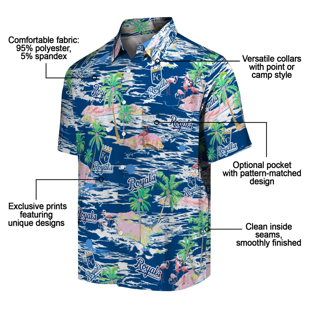 Kansas City Royals Hawaiian Shirt - Hawaii Island | Moonbestprint