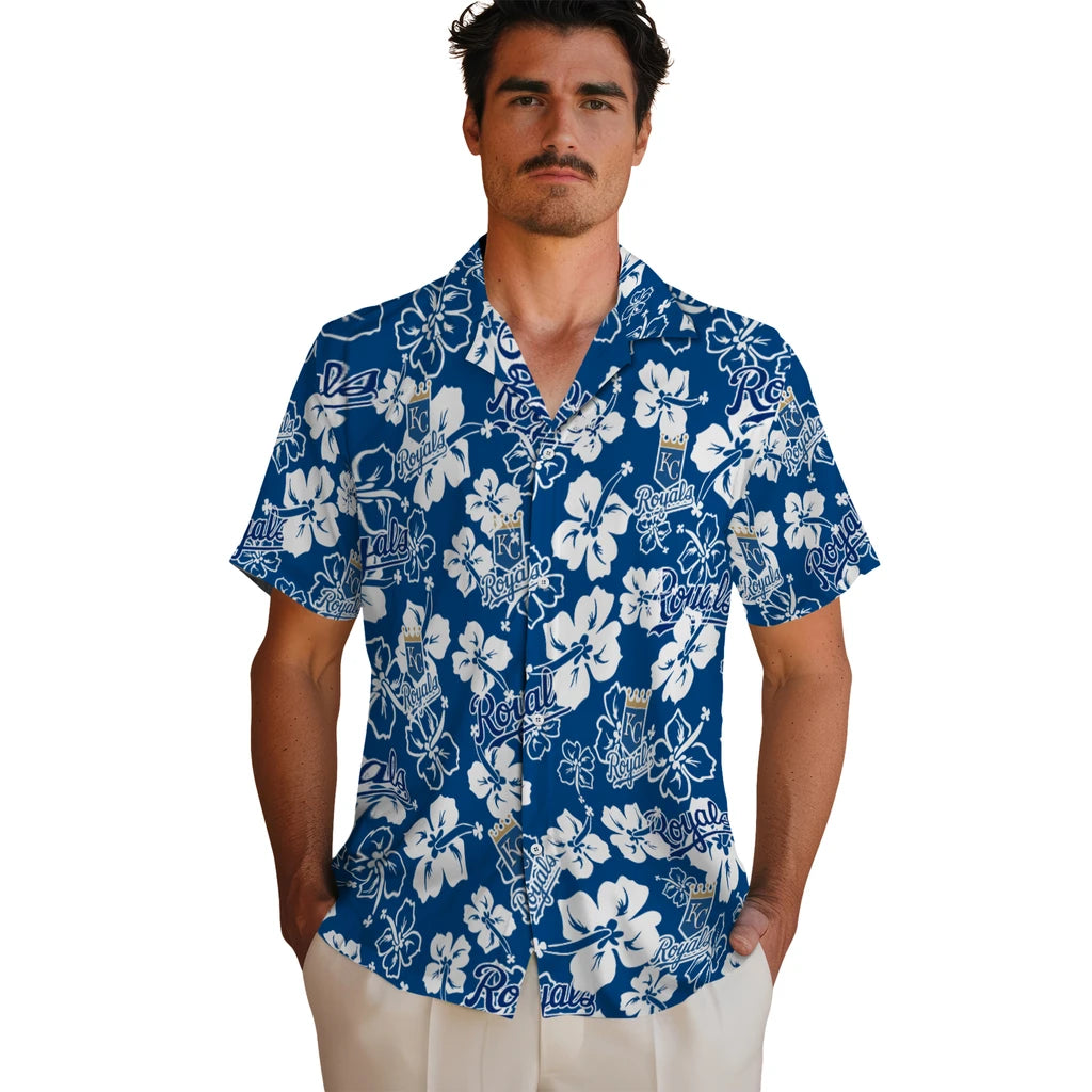 Kansas City Royals Hibiscus Bloom Hawaiian Shirt – Moonbestprint