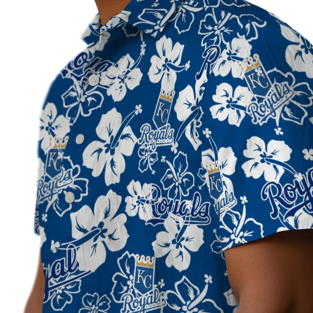 Kansas City Royals Hibiscus Bloom Hawaiian Shirt – Moonbestprint