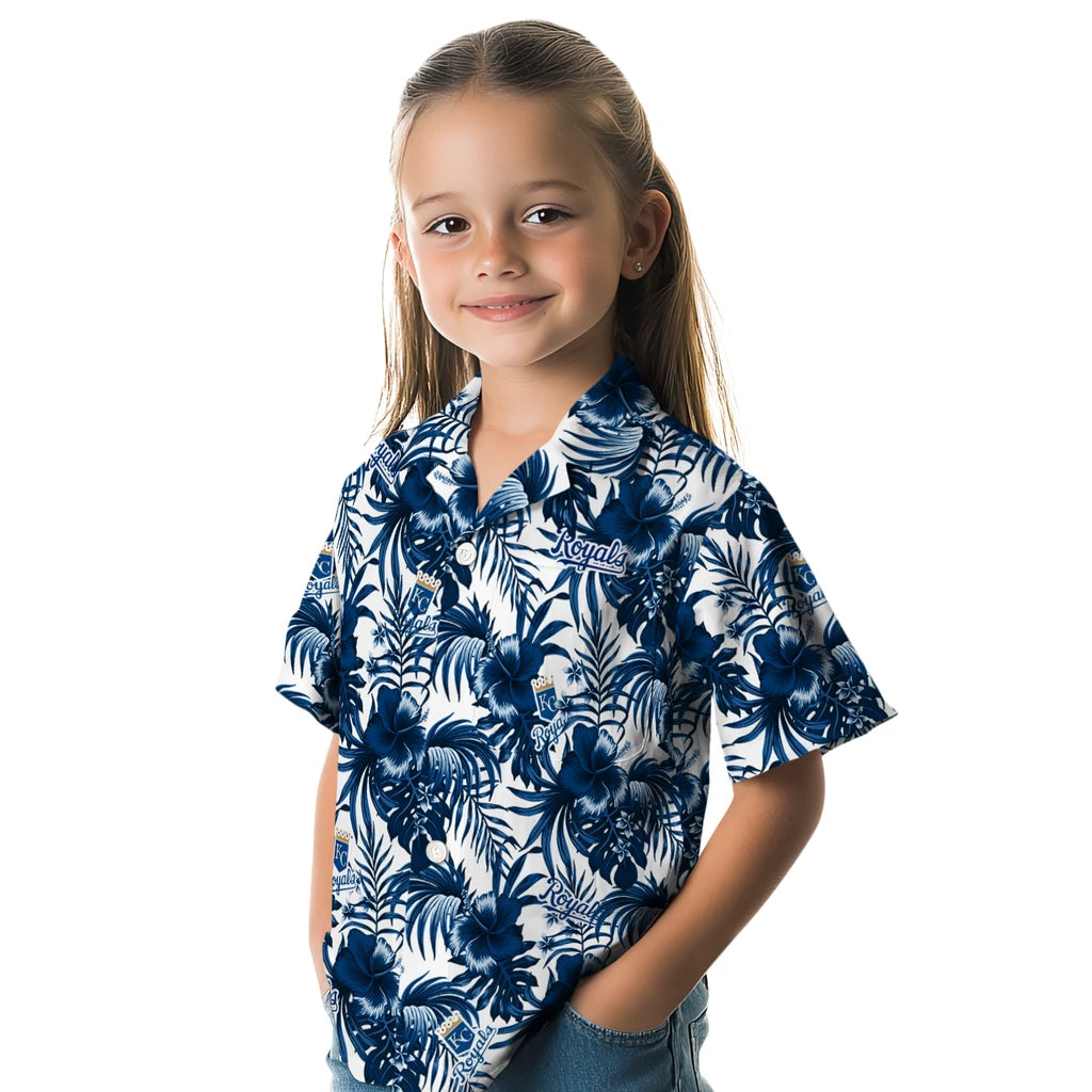 Kansas City Royals Hawaiian Shirt - Hibiscus Exotic | Moonbestprint