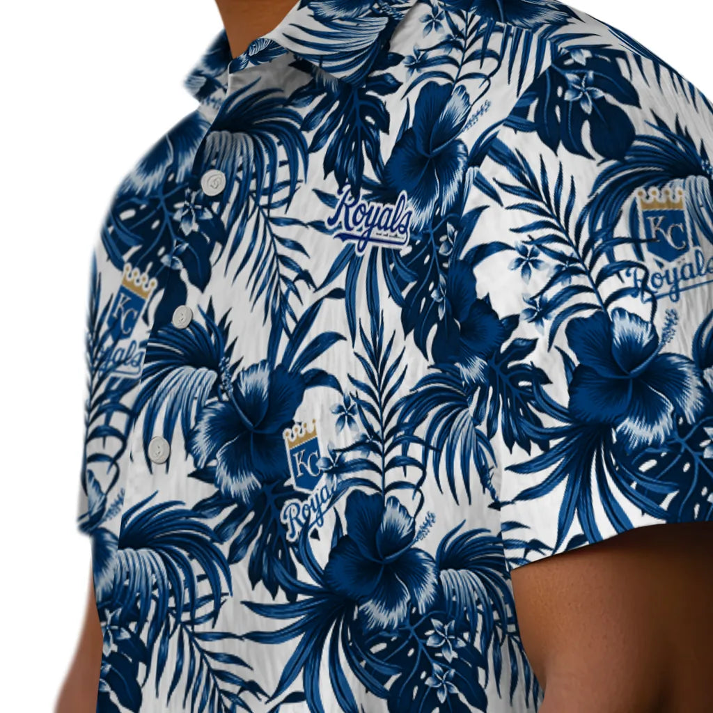 Kansas City Royals Hawaiian Shirt - Hibiscus Exotic | Moonbestprint