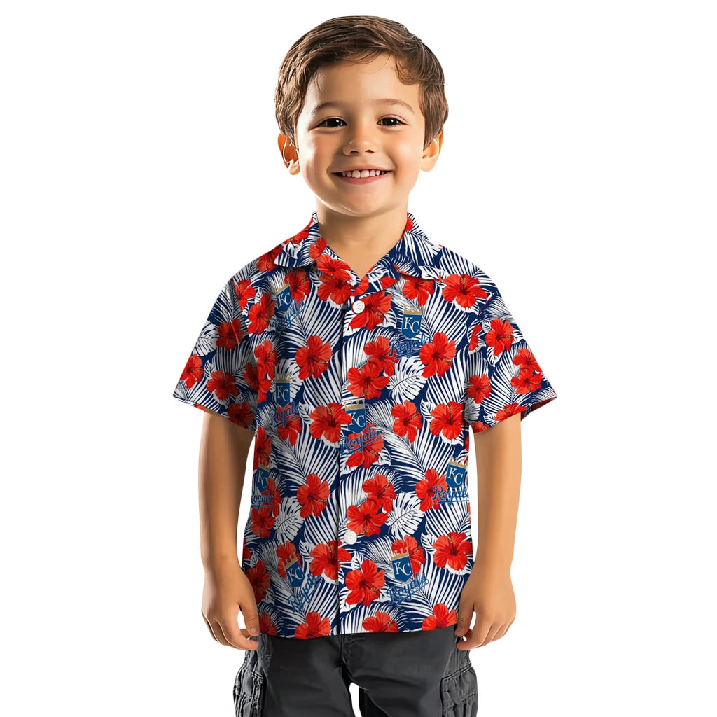Kansas City Royals Hawaiian Shirt - Hibiscus Fiesta | Moonbestprint