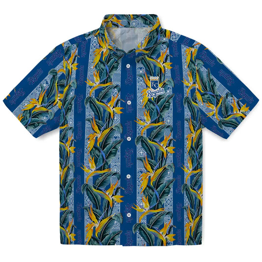 Kansas City Royals Hawaiian Shirt - Paradise Vines | Moonbestprint
