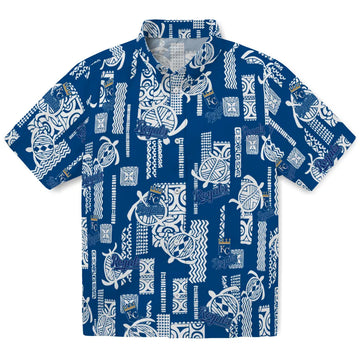 Kansas City Royals Hawaiian Shirt - Turtle Lines | Moonbestprint