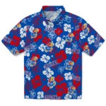 Kansas Jayhawks Hibiscus Bloom Hawaiian Shirt – Moonbestprint