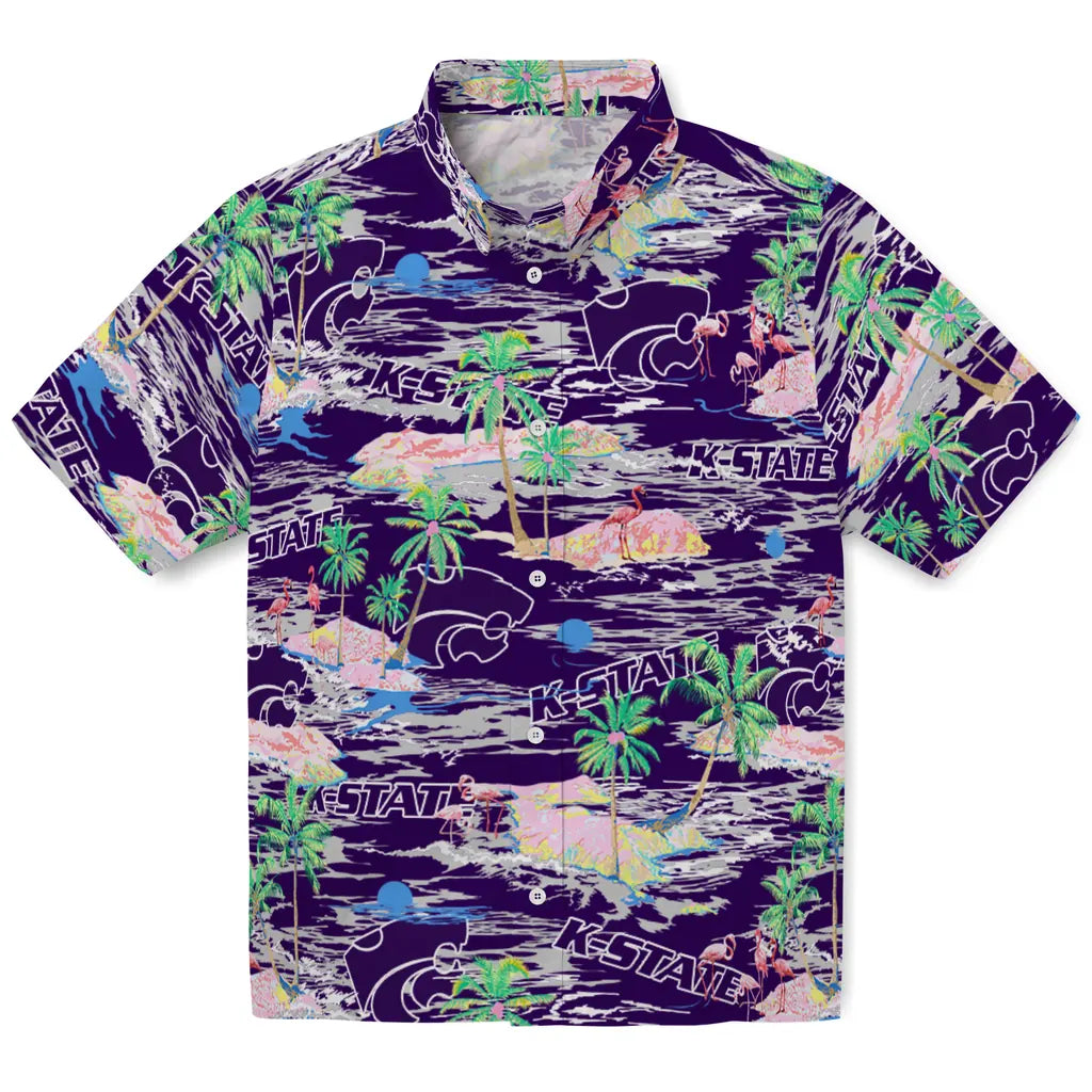 Kansas State Wildcats Flamingo Retreat 2026 Hawaiian Shirt – Moonbestprint
