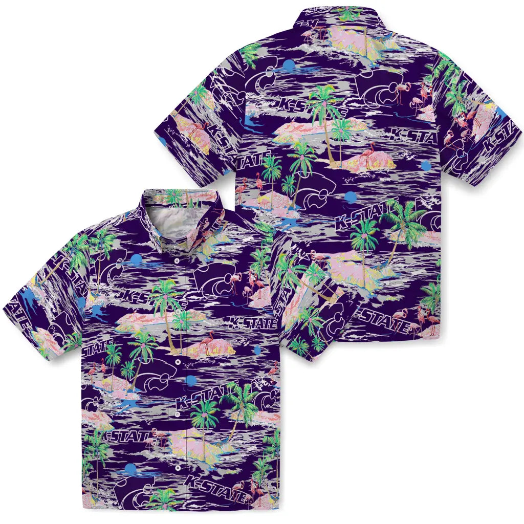 Kansas State Wildcats Flamingo Retreat 2026 Hawaiian Shirt – Moonbestprint