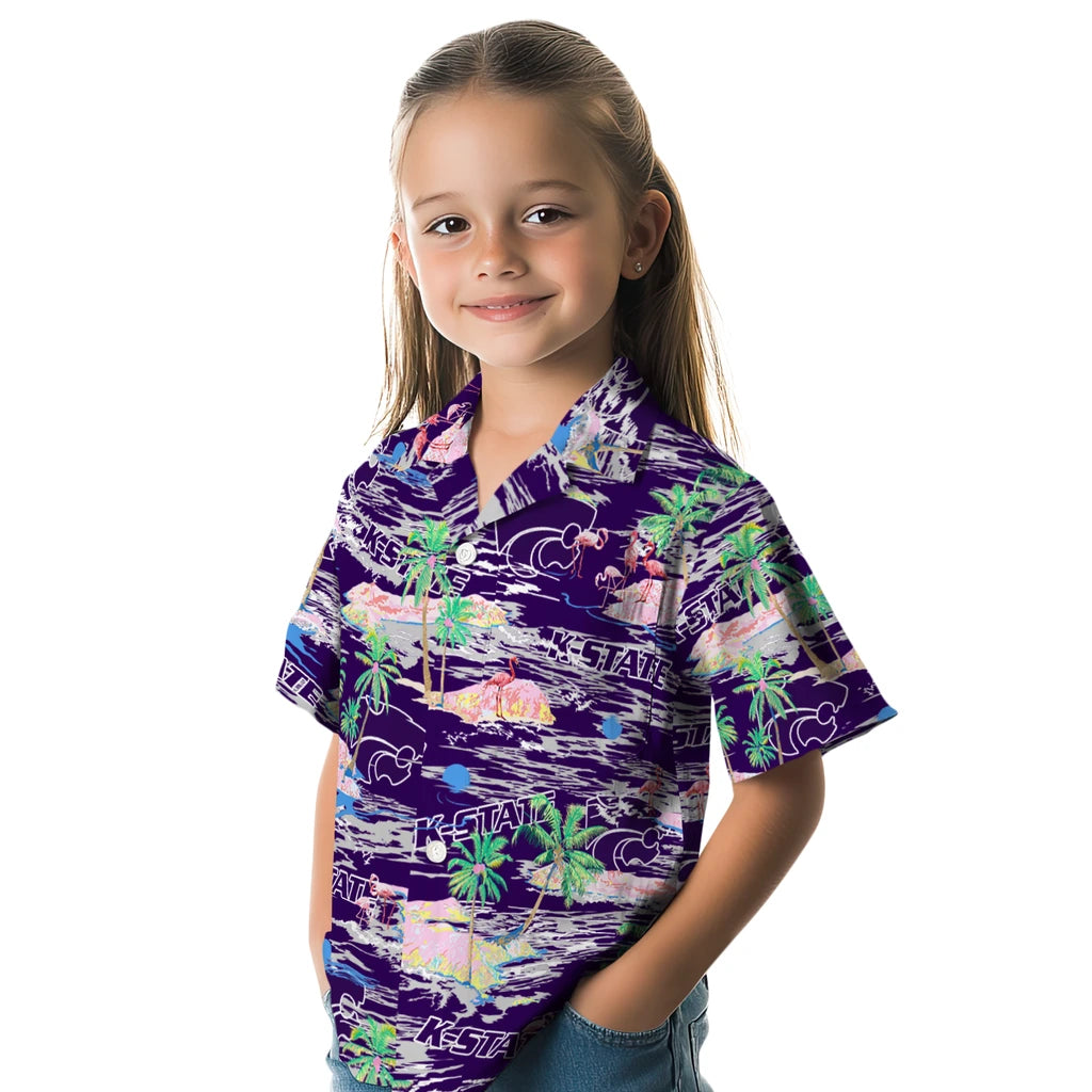 Kansas State Wildcats Flamingo Retreat 2026 Hawaiian Shirt – Moonbestprint