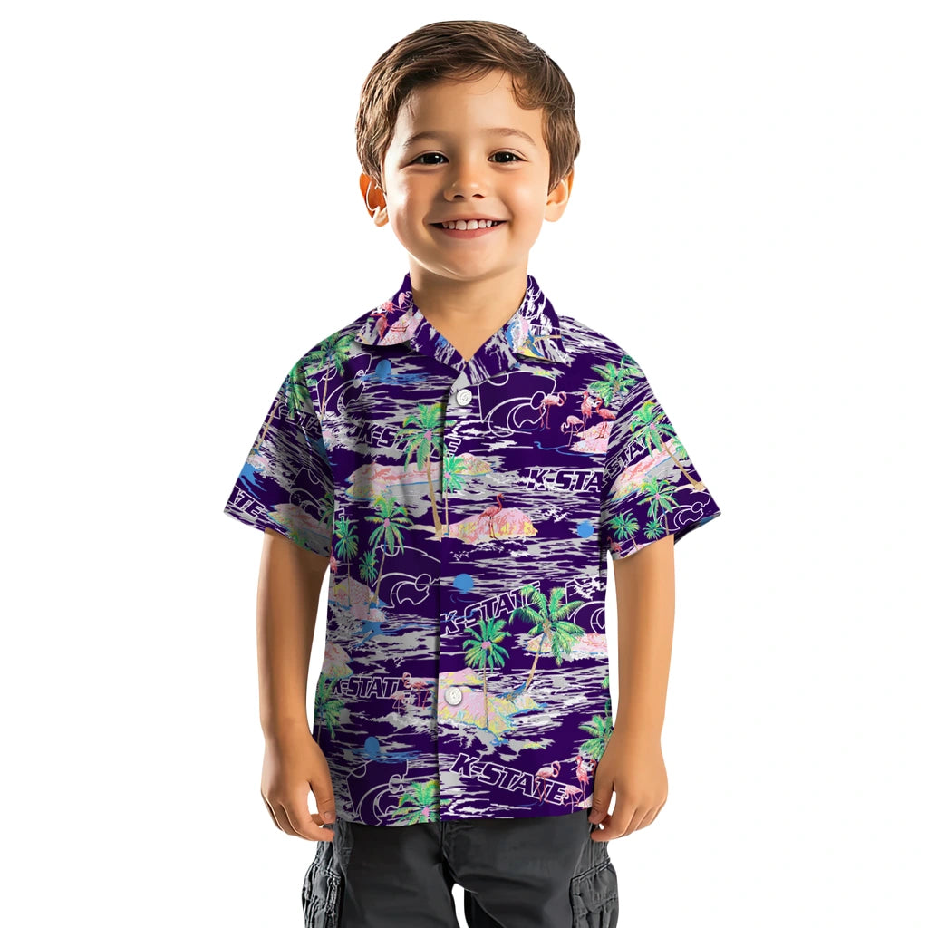 Kansas State Wildcats Flamingo Retreat 2026 Hawaiian Shirt – Moonbestprint