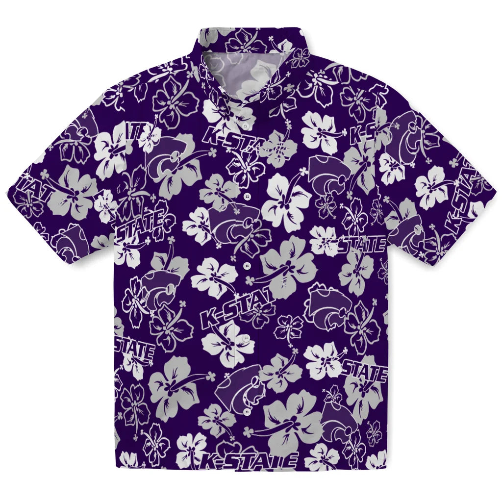 Kansas State Wildcats Hibiscus Bloom Hawaiian Shirt – Moonbestprint
