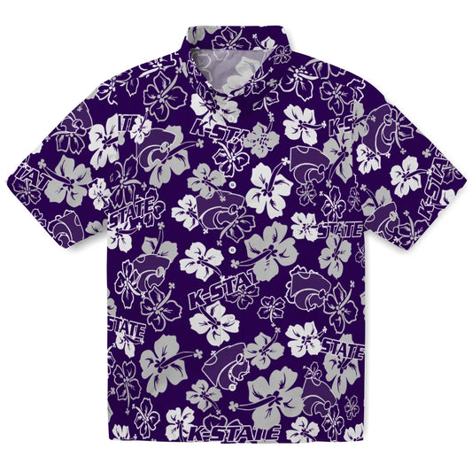 Kansas State Wildcats Hibiscus Bloom Hawaiian Shirt – Moonbestprint