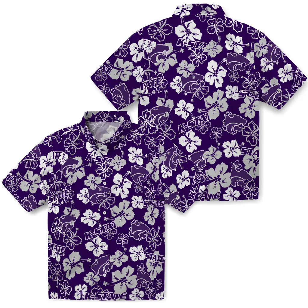 Kansas State Wildcats Hibiscus Bloom Hawaiian Shirt – Moonbestprint