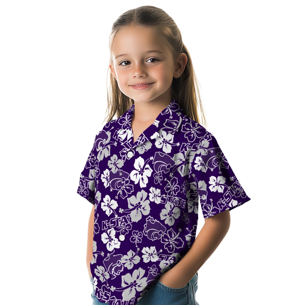 Kansas State Wildcats Hibiscus Bloom Hawaiian Shirt – Moonbestprint