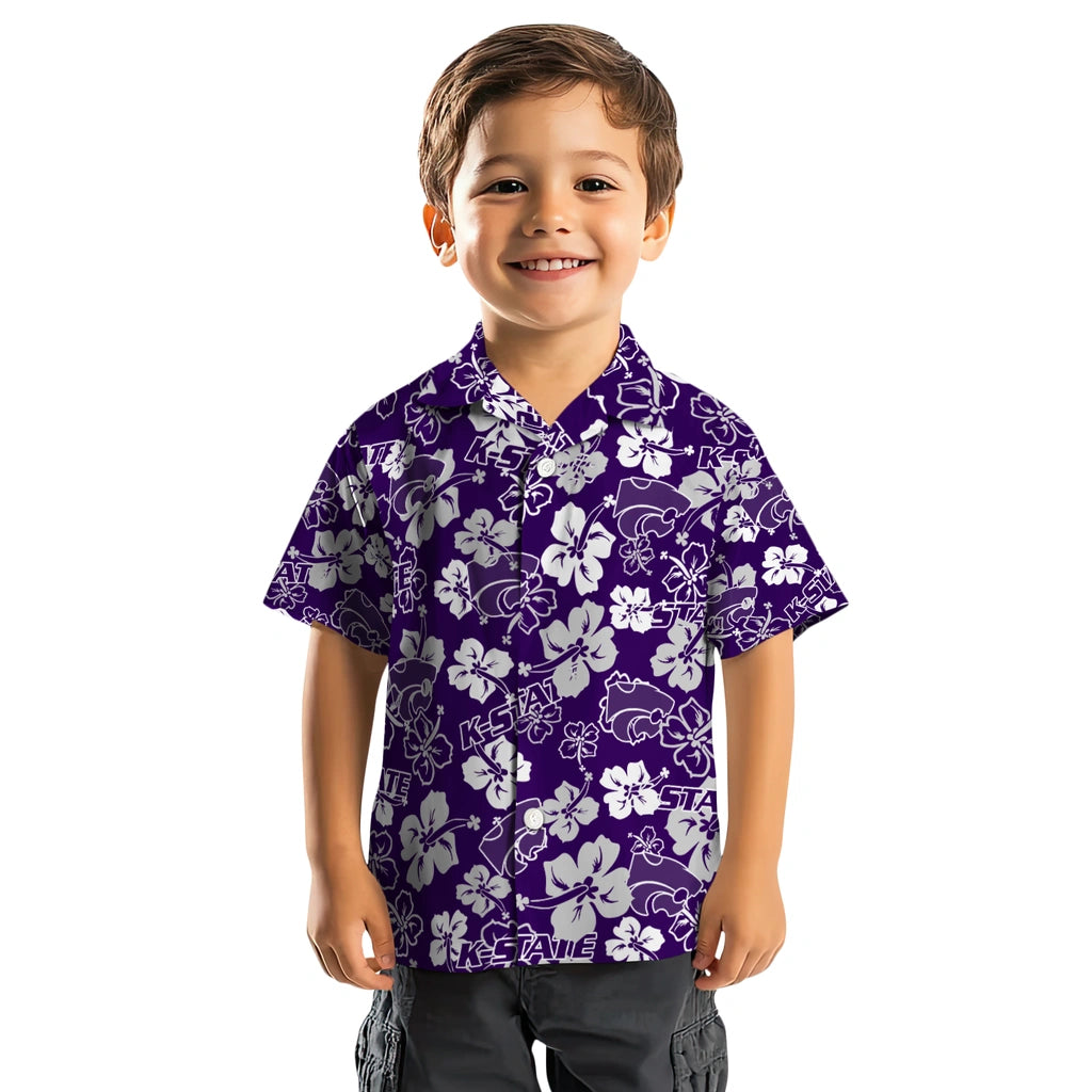 Kansas State Wildcats Hibiscus Bloom Hawaiian Shirt – Moonbestprint