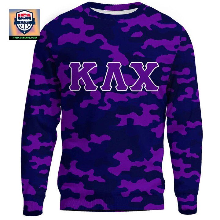 Kappa Lambda Chi Sweater Camo Special A31 ? Usalast