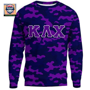 Kappa Lambda Chi Sweater Camo Special A31 ? Usalast