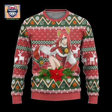 Karin Ugly Christmas Sweater Custom Naruto Anime Xmas Gift ? Usalast