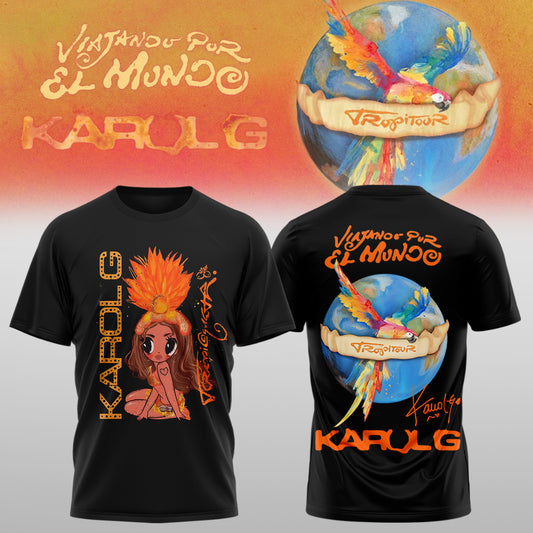 Karol G - Nos Vamos de Tour 2026 Limited Edition Signature - SHIRT Moonbestprint