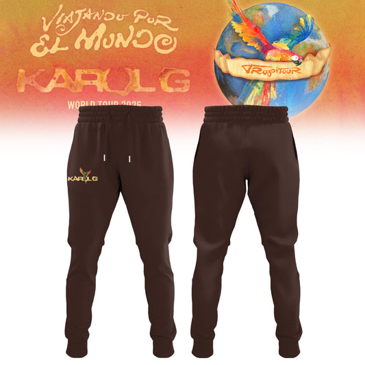 Karol G - Viajando Por El Mundo Tropitour 2026 Limited Edition T-shirt | AO39 Moonbestprint