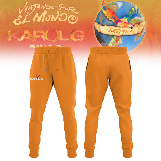 Karol G - Viajando Por El Mundo Tropitour 2026 Limited Edition T-shirt | XE80 Moonbestprint